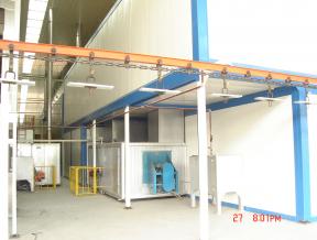 涂裝設備流水線